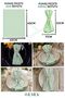 Fabric Napkins 50-Pack |   Napkin Ring Gift Set, Complete with 100 Pieces - 3