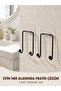 2-Pack Adhesive Wall Hanger for Kitchen, Bathroom and Home