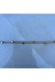 Cube Detailed Double Row Steel Anklet - 2