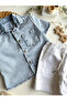 Boy's Denim Shirt Shorts Set - 6