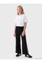 Alita City Lcw Kids Black Wide Leg Fit Girls Gabardine Trousers with a Difference