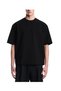 Men's Relaxed Fit Round Neck Short Sleeve Navy Blue T-Shirt