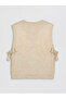 Ecru Baby Collar Girl's Suit - 5