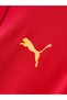 Men's Polo Neck T-Shirt Red Yellow Fan Buttoned Pique Fabric Sports T-Shirt 78682724 - 3