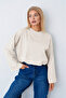 Long-Sleeved Ecru Body Suitable for Women's Islamic Clothing - 2