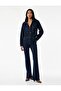 High Waist Button Slim Fit Flared Jeans - Flare Jeans
