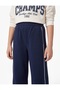 Wide Leg Sweatpants with Elastic Waist - 3
