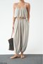 Women's Shalwar Trousers-Strappy Blouse Comfort Set - 2
