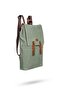 Design 02 15.6 Inch Khaki Green Canvas Laptop Backpack - 2