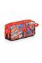 Premium Elementary School Bag Set: School Bag + Lunch Box + Pencil Case + Water Bottle + Container + Snap File Complete Set of 6 Pieces - 4