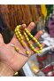 Yellow Bleeding Vine Catalin Prayer Beads - 2