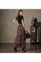 Women's Skirt Colorful Viscose Fabric with Elastic Waist - 2