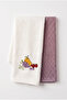 Set of 2 Cotton Waffle Kitchen and Drying Towels |   High Absorbency, Fast Drying |   45X70 cm - 3