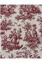 French Country Patterned Duck Fabric Tassel Tablecloth - 3