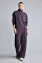 Ultra Soft Wide Leg Standard Length No-Show Modal Sports Sweatpants with Pockets H4591Ax26Au - 2