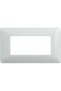 Bticino Matix SAM4804BBNE frame, 4 modules, white, for socket / switch - 2