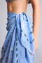 Patterned Blue Pareo I0329Ax26Sm - 4