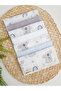 7-Piece Muslin Mouth Cloth 100% Cotton Soft Absorbent |   Newborn Mouth Wipes