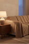 Nordic Textured Cotton Fringed Sofa Cover and Sofa Shawl Non-Slip Anti-Sweat 180X300 cm - 4