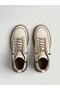 26K310-13 Genuine Leather Rubber Lace-Up Zippered High-Top Sports Boots for Women - 3