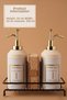 Liquid Soap Dispenser Set with Stand |   Hand Soap & Dishwashing Soap |   Metal Stand |   350 ml |   Metal - 4