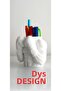 Boxer-Shaped Pen Holder Organizer Desktop Pen Holder - 2