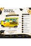 School Bus Foil Balloon 65X41 cm Children's Party Birthday School Day and Graduation Decoration - 2