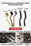 5 Piece Professional Detailed Cleaning Brush Set - 2