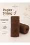 Paper Shine 2-Piece Premium Glittery Sequin Paper String Set - Crochet and Canvas Bag Gift Set