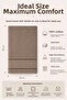 Hand and Face Towel 50X90 cm Partial Velvet Jacquard Nova - 6