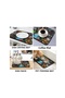 Coffee Machine Undercounter Mat,Dish Drying Kitchen Set 40*60cm Espresso Machine Coffee Maker Mat Ultra-Absorbent and Non-Slip Coffee Patterned Pad - 3