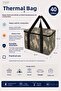 Thermal Bag 40 Lt Thermal Cooler Bag, Insulated for Picnic, Camping, Beach and Daily Use Thermos Bag - 2