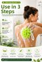 Green Soap Shower Loofah Foaming Bath Loofah with Soap Soft Textured Practical Shower Scrubber Hanging Loofah - 3