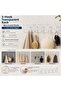 Silicone 5-Armed Transparent Adhesive Hanger Bx40 - 2