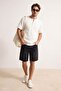 Black Baggy / Wide Cut Denim Shorts & Bermuda Tmnss26Sr00017 - 2