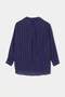 Navy Blue Striped Woven Shirt Tdrss26Go00115 - 4