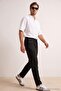 Black-Light Brown Double Pack 100% Cotton Linen Straight Fit Men's Trousers Tmnss26Pl00041 - 7