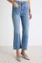 Mavi Orta Esnek Yüksek Bel Crop Flare Jeans TWOAW27JE00046 - 3