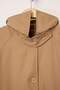 Wardrobe Essentials Camel Bağlamalı Yaka Detaylı Oversize Uzun Trençkot TWOAW27TR00022 - 7