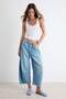 Mavi Yüksek Bel Dökümlü Barrel Jeans TWOSS26JE00371