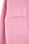 Pembe Polo Yaka Coatigan Cepli Triko Hırka TWOAW27HI00016 - 6