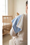 Jr. Bunnies Shoulder Diaper 20X43 cm Muslin + Towel 100% Cotton Double Layer Absorbent Daisy Pattern - 6