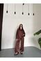 Satin Oversized Mold Jacket and Pants Double Suit - 7