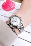 New Season Waterproof Women's Wristwatch Silver Color Steel Cord Gift Bracelet Dkby2029C2 - 3