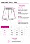 Una Fiaba, Natural Color Women's High Waist Leather Belted Pleated Shorts - 4