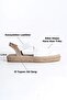 Women's White Espadrille Shoes Tr19My01B - 3