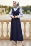 جيليه بأزرار من Erves 1399 - أزرق داكن - 3