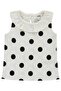 6-18 Months Set with Points Printed Shorts - Ecru - 2