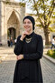 Black Instant Turban Hijab with Bun, Suitable for Medical Use - 7