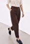 Talia Carrot Pants - Brown - 2